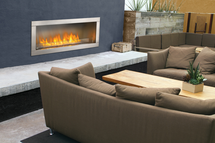 Napoleon Galaxy See Thru - Napoleon GSS48ST Gas Fireplace – Fireplacepro Napoleon Galaxy GSS48 Outdoor Gas Fireplace - GSS48 and GSS48ST are outdoor linear gas fireplaces as a single sided or see-thru fireplace