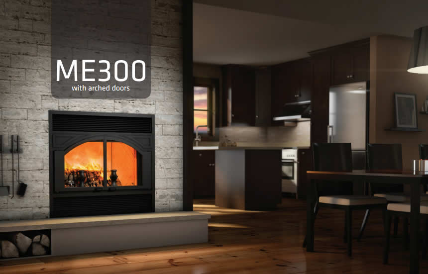 Ventis ME300 Wood Fireplace