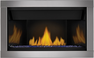 Acsent BL36 Crushed Glass Blue PRRP Silver Surround