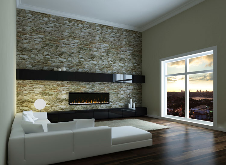 Dimplex IgniteXL 50 electric fireplace lifestyle