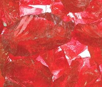 Majestic glass media - scarlett red