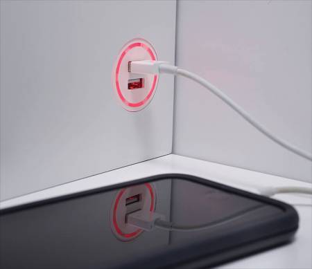 Napoleon Stylus USB charging red light