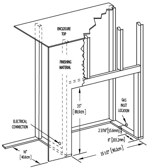 Napoleon Ascent 36 Direct Vent Gas Fireplace - Napoleon Model #B36