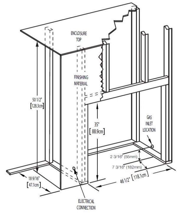 Napoleon Ascent 46 Direct Vent Gas Fireplace - Napoleon Model #B46