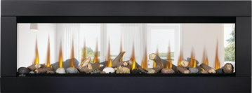 Click for details Napoleon CLEARion Elite See Through Electric Fireplace NEFBD50HE