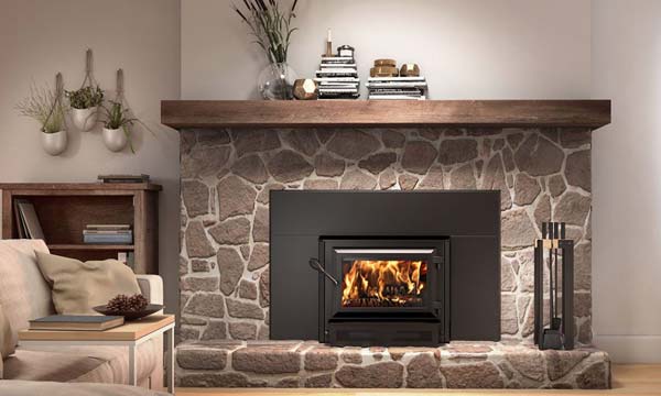Ventis HEI170 wood fireplace insert model VB00014