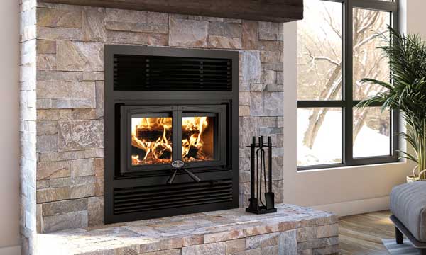 Click for more information on Osburn Everest II wood fireplace