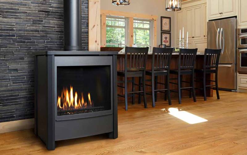 Kingsman FDV451 Freestanding Direct Vent Gas Stove Fireplacepro