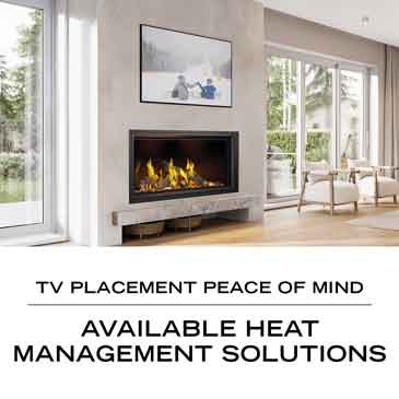 TV placement peace of mind: available heat management solutions