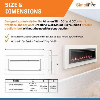 SimpliFire-Allusion-Slim-cabinet-specs